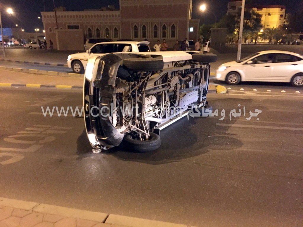 المركبة وجدت بدون لوحات وفي وضع التشغيل